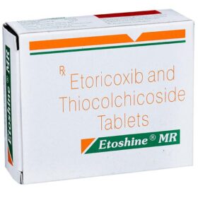 Etoricoxib+Thiocolchicosidein 60mg+4mg Etoshine MR Tablet