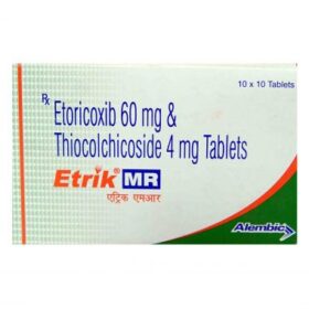 Etoricoxib 60mg Tablet Etrik MR