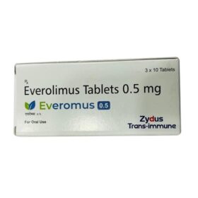 Everomus Tablet 0.25mg Everolimus
