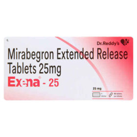 Mirabegron 25mg Tablet Exena