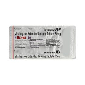 Mirabegron 50mg Tablet Exena