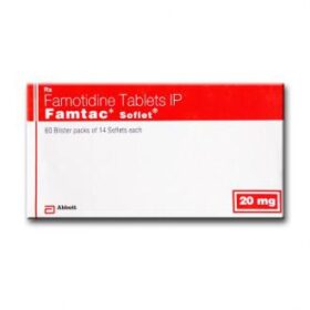 Famtac 20mg Tablet Famotidine