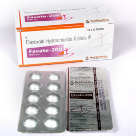 Flavoxate 200mg Tablet Favate