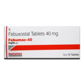 Febuxostat 40mg Tablet Febumac