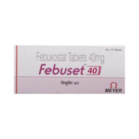 Febuxostat 40mg Tablet Febuset