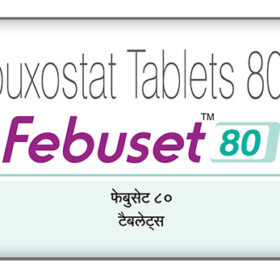 Febuxostat 80mg Tablet Febuset
