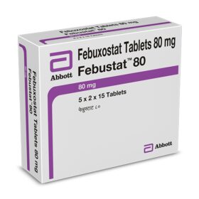 Febuxostat 80mg Tablet Febustat