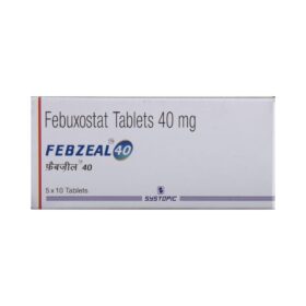 Febuxostat 40mg Tablet Febzeal