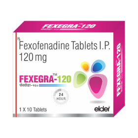 Fexegra 120mg Tablet Fexofenadine