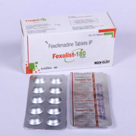 Fexolist 180mg Tablet Fexofenadine