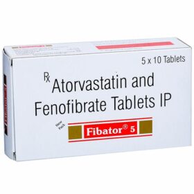 Fenofibrate 145mg Fibator 5 Tablet