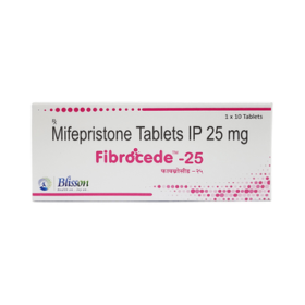 Fibrocede 25mg Tablet Mifepristone