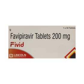 Favipiravir 200mg Tablet Fivid