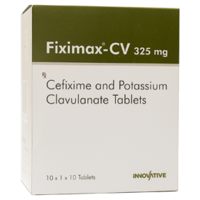 Cefixime 325mg Tablet Fiximax CV