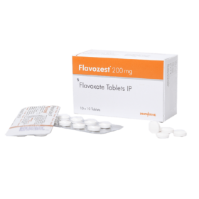 Flavoxate 200mg Tablet Flavozest