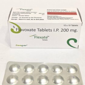 Flavoxate 200mg Tablet Flexate