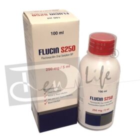 Flucloxacillin 250mg/5ml Flucin Syrup
