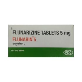 Flunarizine 5mg Tablet Flunarin
