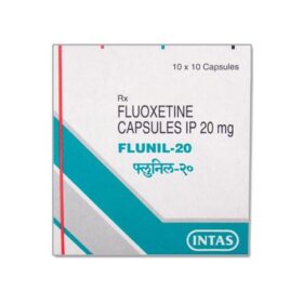 Flunil 20mg Capsule Fluoxetine