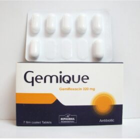 Gemifloxacin 320mg Tablet Gemique