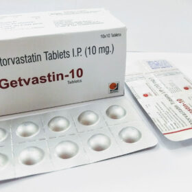 Getvastin 10mg Tablet Atorvastatin