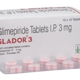 Glimepride 3mg Tablet Glador