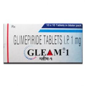 Glimepride 1mg Tablet Gleam