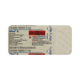 Glipizide 5mg Tablet Glez
