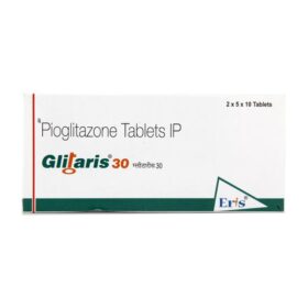 Pioglitazone 30mg Tablet Glitaris