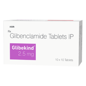 Glibenclamide 2.5mg Tablet Glibekin
