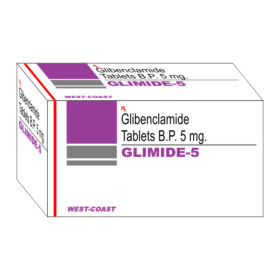 Glibenclamide 5mg Tablet Glimide