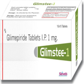 Glimepride 1mg Tablet Glimstee