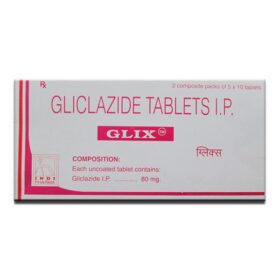 Gliclazide 80mg Tablet Glix