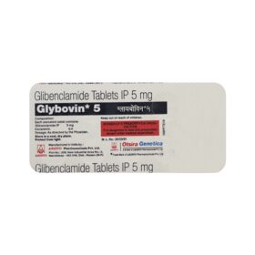 Glibenclamide 5mg Tablet Glybovin