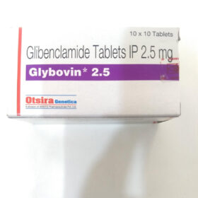 Glibenclamide 2.5mg Tablet Glybovin