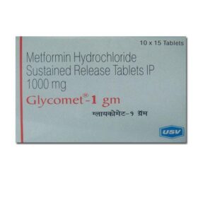 Metformin 1000mg Tablet Glycomet