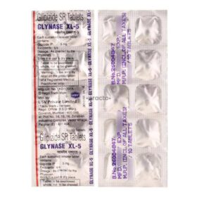 Glipizide 5mg Tablet Glynase