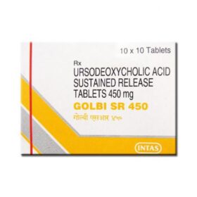 Golbi Sr 450mg Tablet Ursodeoxycholic Acid