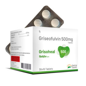 Griseofulvin 500mg Tablet Grisoheal