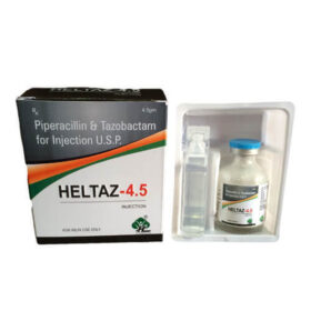 Piperacillin Tazobactum 4000mg+500mg Heltaz-4.5 Injection