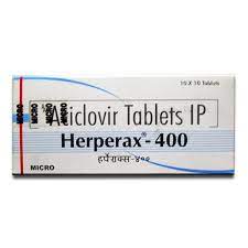 Herperax 400mg Tablet Aciclovir
