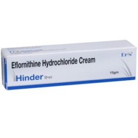 Eflornithine Hydrochloride 15gm Cream Hinder