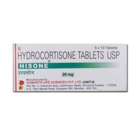 Hisone 20mg Tablet Hydrocortisone