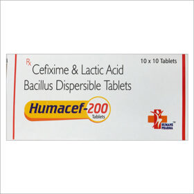 Cefixime 200mg Tablet Humacef