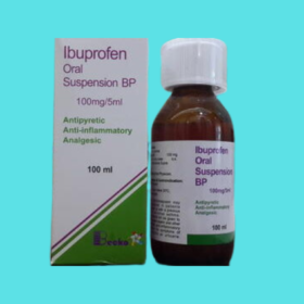 Ibuprofen 100mg/5ml Ibuwill Suspension