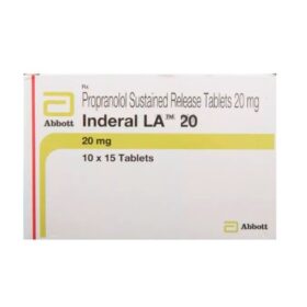 Propanolol 20mg Tablet Inderal LA