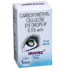 Carboxymethylcellulose (0.5% w/v) 10ml Irivisc Eye Drop