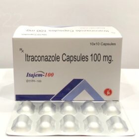 Itraconazole 100mg Capsule Itajem