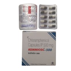 Chloramphenicol 500mg Kemnicol Capsule