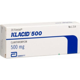 Clarithromycin  500mg Tablet Klacid